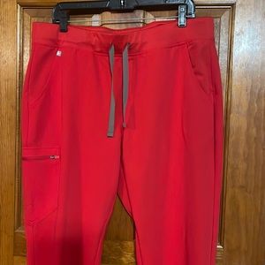 Figs womens pop red Zamora XL TALL